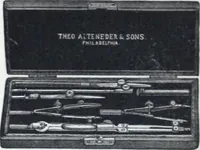 An illustration from Descriptive catalogue 1914 : Frost & Adams Co. importers and dealers in artists' materials, architects', engineers' draughtsmen's supplies, mathematical instruments and pyrography requisites. (1914)