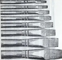 An illustration from Descriptive catalogue 1914 : Frost & Adams Co. importers and dealers in artists' materials, architects', engineers' draughtsmen's supplies, mathematical instruments and pyrography requisites. (1914)