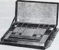 An illustration from Descriptive catalogue 1914 : Frost & Adams Co. importers and dealers in artists' materials, architects', engineers' draughtsmen's supplies, mathematical instruments and pyrography requisites. (1914)