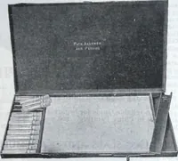 An illustration from Descriptive catalogue 1914 : Frost & Adams Co. importers and dealers in artists' materials, architects', engineers' draughtsmen's supplies, mathematical instruments and pyrography requisites. (1914)