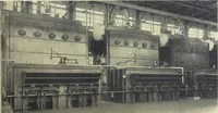 An illustration from Detrick arches showing their adaptability to all types of boilers and stokers, special furnaces and oil stills (1921)