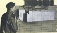 An illustration from Detrick arches showing their adaptability to all types of boilers and stokers, special furnaces and oil stills (1921)