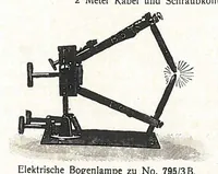 An illustration from Preisliste über optische, mechanische und elektrische Waren, Physikalische Spiele und Lehrmittel: Abteilung I. Laterna Magica, Projektions-Apparate, Postkarten-Cameras, Kinematographen, Lupen und Lesegläser, Extra-Laterna Magica-Bilder und bewegliche Verwandlungsbilder, Films (1914)