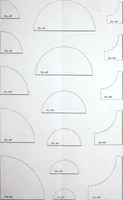 An illustration from Dominion moulding book ... containing sections (full size) of moldings, architraves, pew and stair railings, brackets, pickets, lattice ... (1874)