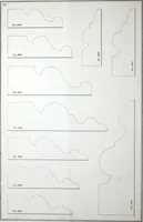 An illustration from Dominion moulding book ... containing sections (full size) of moldings, architraves, pew and stair railings, brackets, pickets, lattice ... (1874)