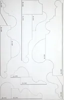 An illustration from Dominion moulding book ... containing sections (full size) of moldings, architraves, pew and stair railings, brackets, pickets, lattice ... (1874)