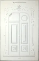 An illustration from Dominion moulding book ... containing sections (full size) of moldings, architraves, pew and stair railings, brackets, pickets, lattice ... (1874)