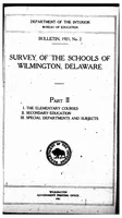 An illustration from ERIC ED541465: Survey of the Schools of Wilmington, Delaware. Part 2: I. The Elementary Courses; II. Secondary Education; III. Special Departments and Subjects. Bulletin, 1921, No. 2 (1921)
