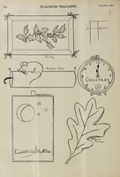 An illustration from ERIC ED622660: Teachers Magazine. Volume XXXIII This document contains issues of "Teachers Magazine" from September 1910 to June 1911, published monthly except July and August. Issues typically include sections with music, plays, songs, poems, and games; a calendar for the month; monthly plans; and sections on picture study; current-events classroom talks; grade work; books; and miscellaneous topics. [This volume was published by A. S. Barnes &amp; Company. Cover title varies: "Teachers Magazine: For Primary Grades."] (1911)