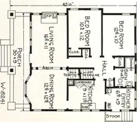 An illustration from West coast bungalows (1913)