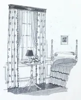 An illustration from Color, the secret of beautiful homes / by Ethel Davis Seal ; illustrations by Marion H. Dismant. (1928)