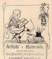 An illustration from Eighth Annual Exhibition of the Paint and Clay Club (1889)