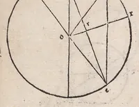 An illustration from Epytoma Ioa[n]nis de Mo[n]te Regio in Almagestu[m] Ptolomei