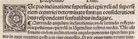 An illustration from Epytoma Ioa[n]nis de Mo[n]te Regio in Almagestu[m] Ptolomei