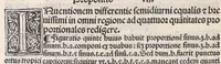 An illustration from Epytoma Ioa[n]nis de Mo[n]te Regio in Almagestu[m] Ptolomei