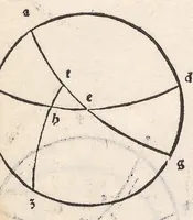 An illustration from Epytoma Ioa[n]nis de Mo[n]te Regio in Almagestu[m] Ptolomei