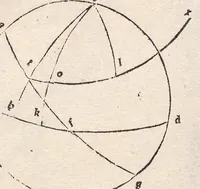 An illustration from Epytoma Ioa[n]nis de Mo[n]te Regio in Almagestu[m] Ptolomei