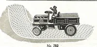 Picture 15 of 20 from Katalog über optische, mechanische und elektrische Spielwaren und Lehrmittel: Metall-Miniaturen, Metall-Bauksten 'E.P. Modello', Nähmaschinen (1925), leaf 52