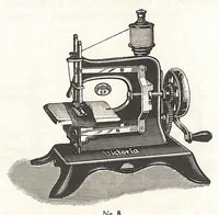 Picture 18 of 20 from Katalog über optische, mechanische und elektrische Spielwaren und Lehrmittel: Metall-Miniaturen, Metall-Bauksten 'E.P. Modello', Nähmaschinen (1925), leaf 63
