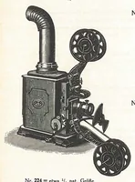 An illustration from Katalog über optische, mechanische und elektrische Spielwaren und Lehrmittel: Metall-Miniaturen, Metall-Bauksten 'E.P. Modello', Nähmaschinen (1925)