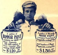 An illustration from F. Hammar Paint Co. [catalog]. (1900)