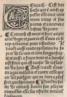 An illustration from Arbolayre contenant la qualitey et virtus, proprietey des herbes, arbres, gommes et semences…