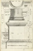 An illustration from Les Cinq ordres de colomnes et plusieurs pièces d'architecture tirées du très excellent architecte Vincent Scamozze et autres... (1646)