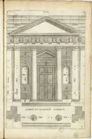 Picture 9 of 29 from Les Cinq ordres de colomnes et plusieurs pièces d'architecture tirées du très excellent architecte Vincent Scamozze et autres... (1646), leaf 14