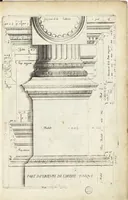An illustration from Les Cinq ordres de colomnes et plusieurs pièces d'architecture tirées du très excellent architecte Vincent Scamozze et autres... (1646)