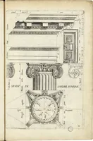 Picture 11 of 29 from Les Cinq ordres de colomnes et plusieurs pièces d'architecture tirées du très excellent architecte Vincent Scamozze et autres... (1646), leaf 16