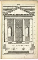 An illustration from Les Cinq ordres de colomnes et plusieurs pièces d'architecture tirées du très excellent architecte Vincent Scamozze et autres... (1646)