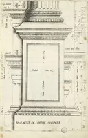 Picture 13 of 29 from Les Cinq ordres de colomnes et plusieurs pièces d'architecture tirées du très excellent architecte Vincent Scamozze et autres... (1646), leaf 18