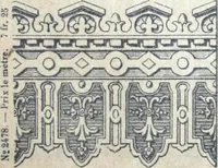 An illustration from Fabrique d'ornements en zinc : cuivre, plomb, tole, pour le batiment : execution d'apres dessins (1910)