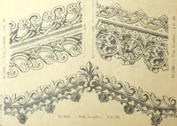 An illustration from Fabrique d'ornements en zinc : cuivre, plomb, tole, pour le batiment : execution d'apres dessins (1910)