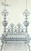 An illustration from Fabrique d'ornements en zinc : cuivre, plomb, tole, pour le batiment : execution d'apres dessins (1910)
