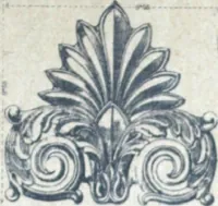 An illustration from Fabrique d'ornements en zinc : cuivre, plomb, tole, pour le batiment : execution d'apres dessins (1910)