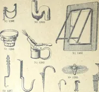 An illustration from Fabrique d'ornements en zinc : cuivre, plomb, tole, pour le batiment : execution d'apres dessins (1910)