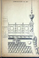 An illustration from Fabrique d'ornements en zinc : cuivre, plomb, tole, pour le batiment : execution d'apres dessins (1910)