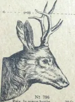 An illustration from Fabrique d'ornements en zinc : cuivre, plomb, tole, pour le batiment : execution d'apres dessins (1910)