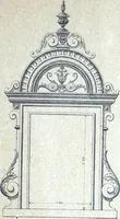 An illustration from Fabrique d'ornements en zinc : cuivre, plomb, tole, pour le batiment : execution d'apres dessins (1910)