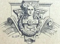 An illustration from Fabrique d'ornements en zinc : cuivre, plomb, tole, pour le batiment : execution d'apres dessins (1910)