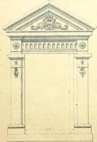 An illustration from Fabrique d'ornements en zinc : cuivre, plomb, tole, pour le batiment : execution d'apres dessins (1910)