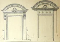 An illustration from Fabrique d'ornements en zinc : cuivre, plomb, tole, pour le batiment : execution d'apres dessins (1910)