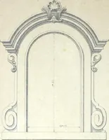 An illustration from Fabrique d'ornements en zinc : cuivre, plomb, tole, pour le batiment : execution d'apres dessins (1910)