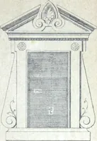 An illustration from Fabrique d'ornements en zinc : cuivre, plomb, tole, pour le batiment : execution d'apres dessins (1910)