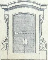 An illustration from Fabrique d'ornements en zinc : cuivre, plomb, tole, pour le batiment : execution d'apres dessins (1910)