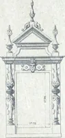 An illustration from Fabrique d'ornements en zinc : cuivre, plomb, tole, pour le batiment : execution d'apres dessins (1910)