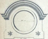 An illustration from Fabrique d'ornements en zinc : cuivre, plomb, tole, pour le batiment : execution d'apres dessins (1910)