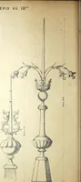 An illustration from Fabrique d'ornements en zinc : cuivre, plomb, tole, pour le batiment : execution d'apres dessins (1910)