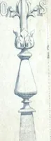 An illustration from Fabrique d'ornements en zinc : cuivre, plomb, tole, pour le batiment : execution d'apres dessins (1910)